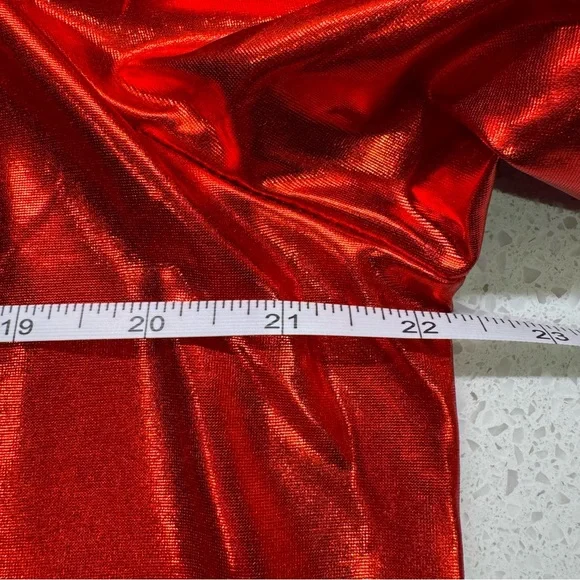 And the Why - beautiful red blouse - size M - NWT - Picture 13 of 16